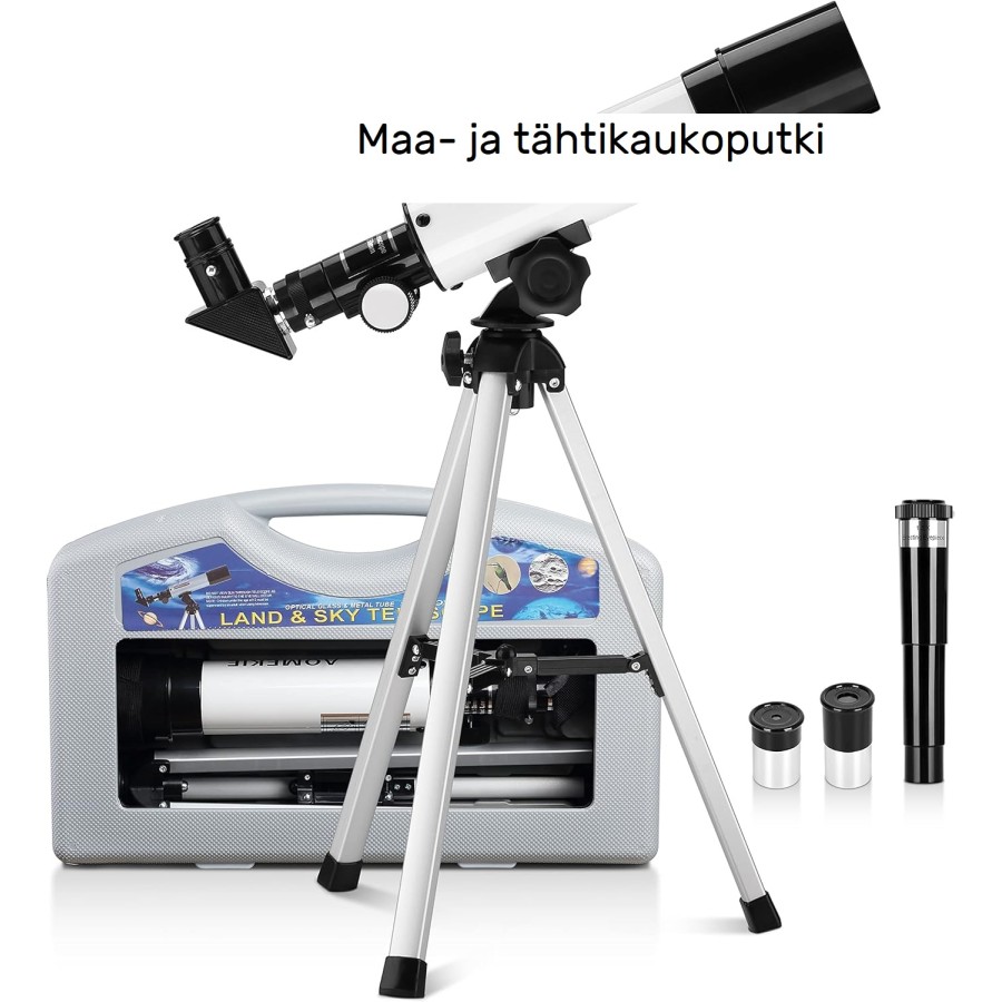 Maa- ja tähtikaukoputki junior 18X-90X