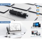 Mikroskooppi WiFi 50-1000x