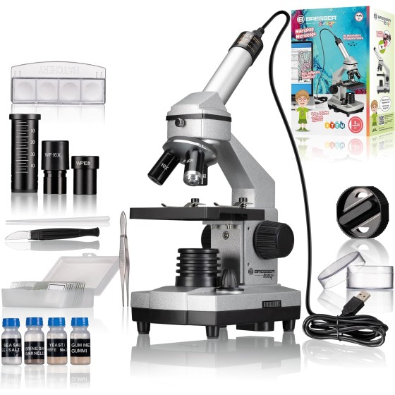 Mikroskooppi 40x - 1024x LED PC Bresser