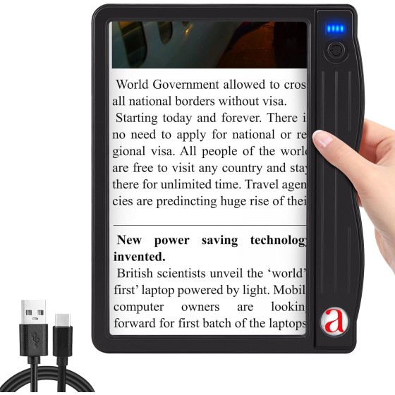 Suurennuslasi lukulevy ladattava