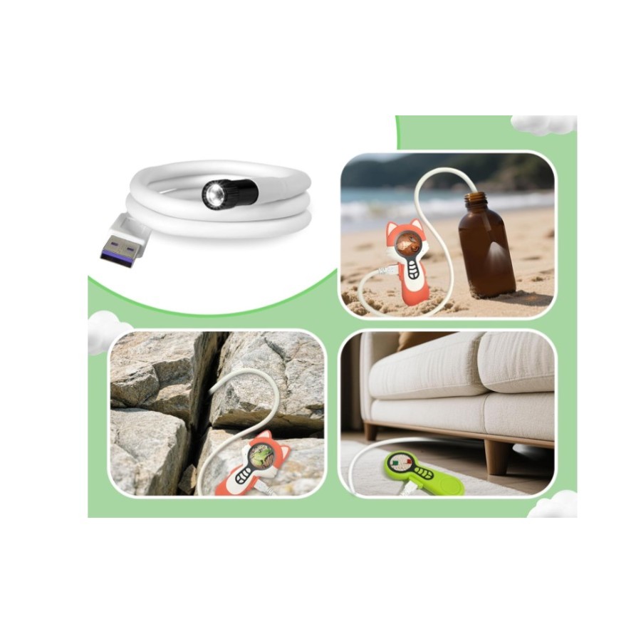 Lasten endoskooppi 2in1 Deluxe