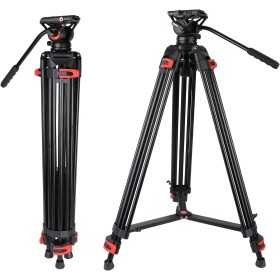 Kolmijalka 188cm video + kamera + kaukoputki